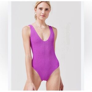 Bound by Bond-eye The Mara Ribbed One-Piece Swimsuit
